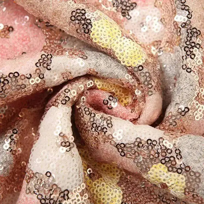Townlike Floral Sequin Dress