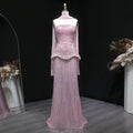 Sharon Said Luxury Beaded Two Piece Evening Dress