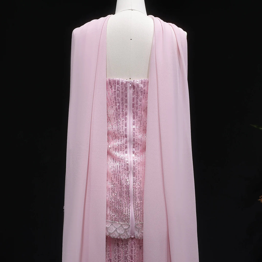 Sharon Said Luxury Beaded Two Piece Evening Dress