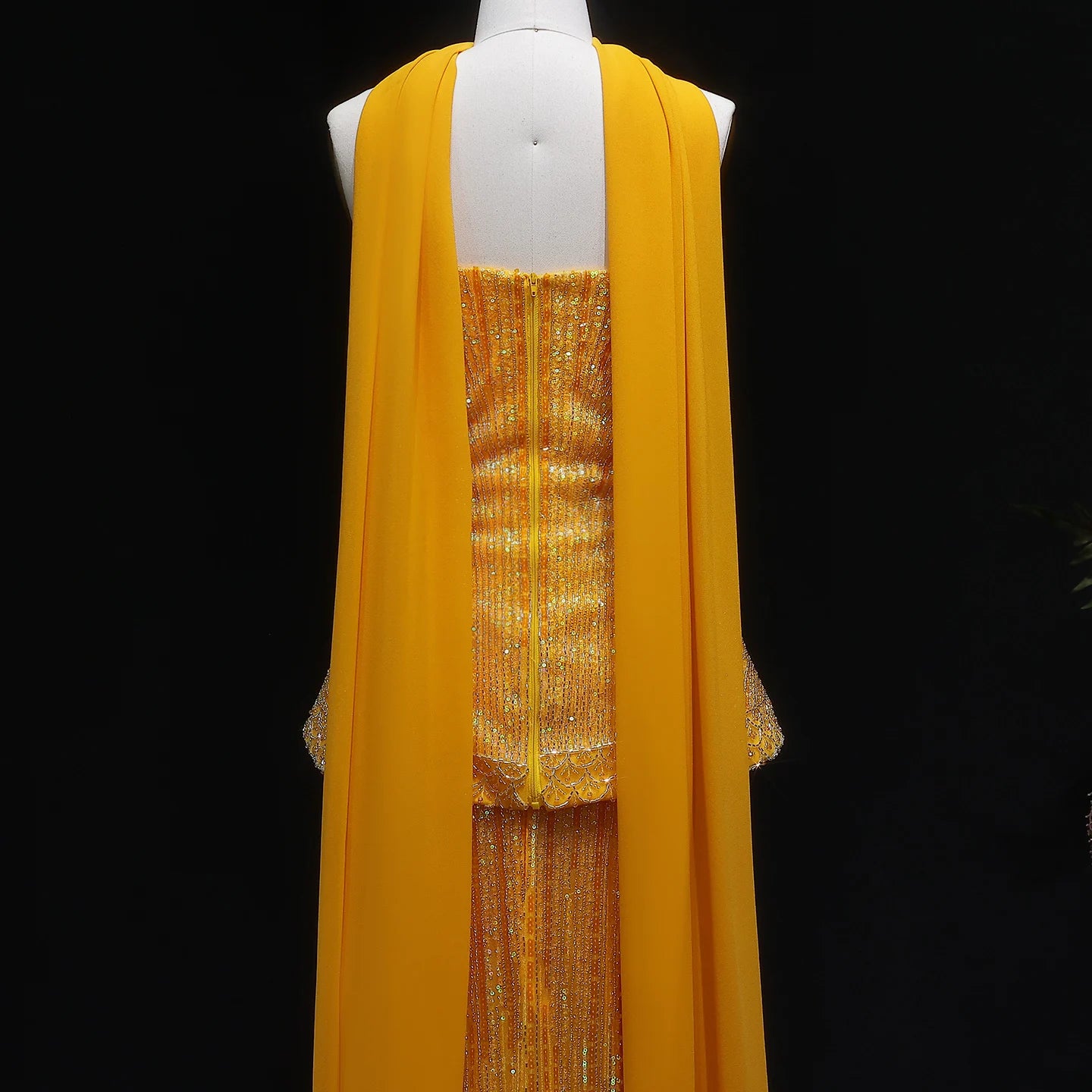 Sharon Said Luxury Beaded Two Piece Evening Dress